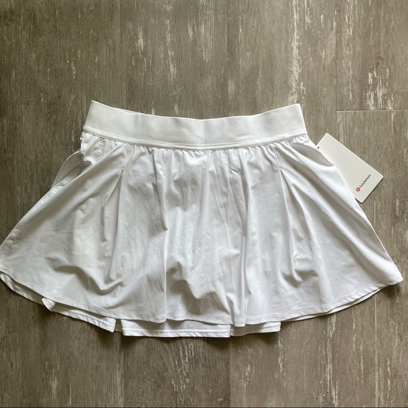 Lululemon Tennis Time High-Rise Skirt - White - Picture 2 of 10